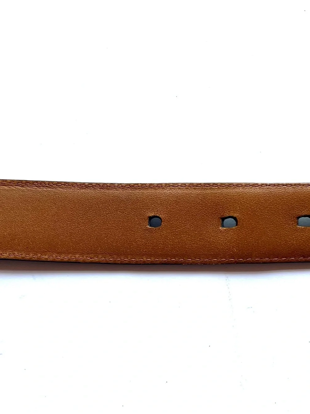Polo Ralph Lauren Men's Black Italian Leather Belt